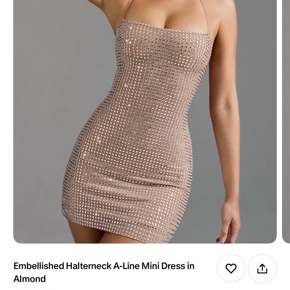 Oh Polly Silver Sequin Mini Dress